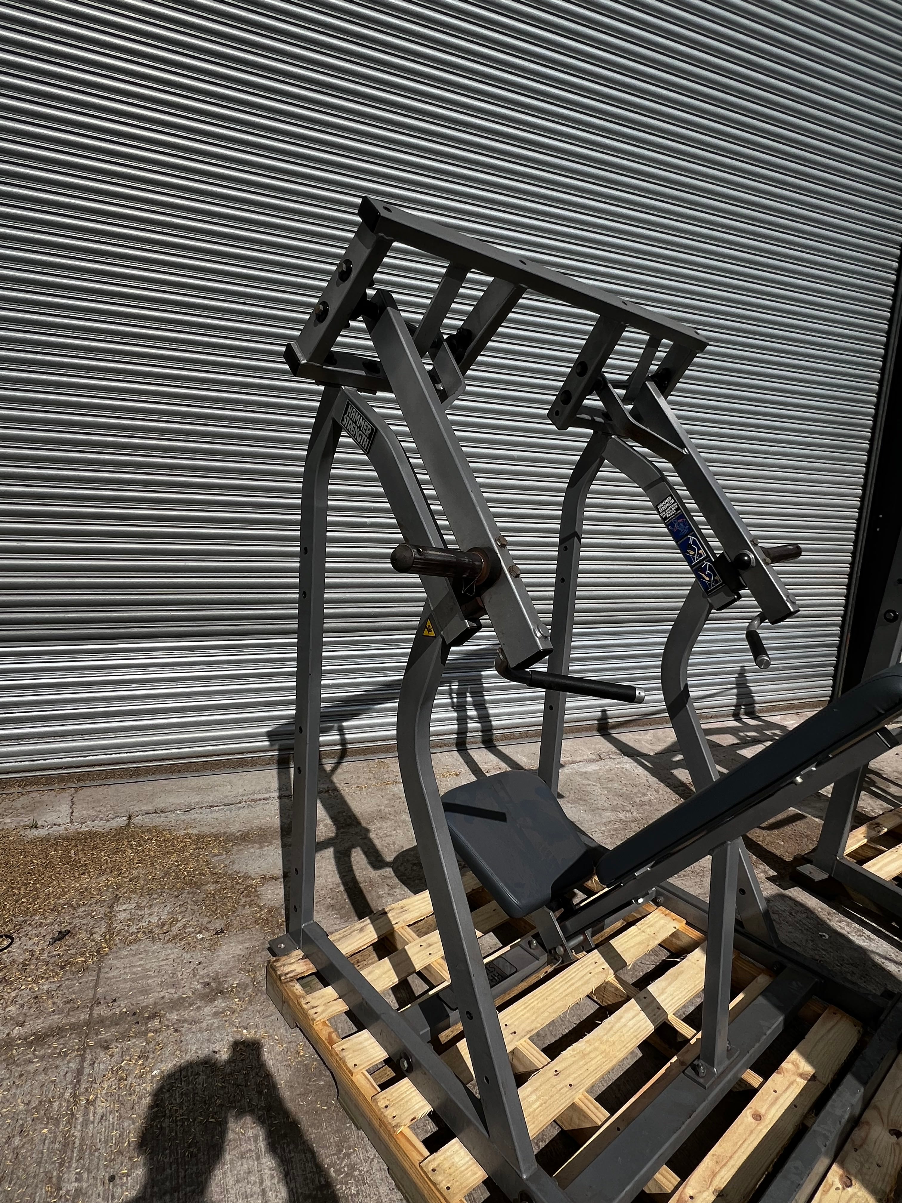 Hammer Strength Plate Loaded Shoulder Press Commercial Gym Equipment