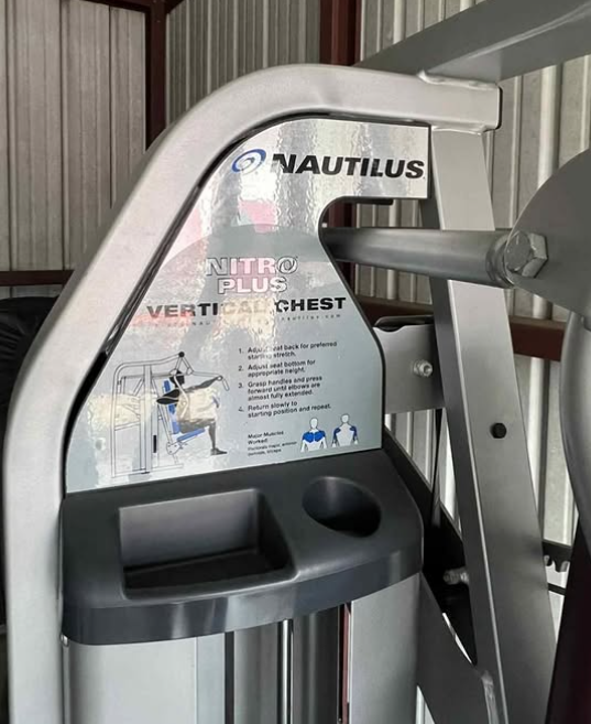 Nautilus Nitro Plus Vertical Chest Press