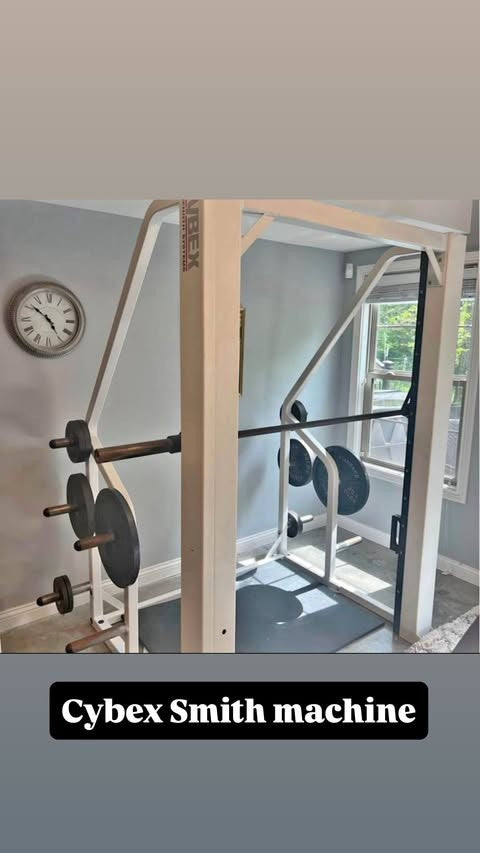 Cybex Smith Machine White