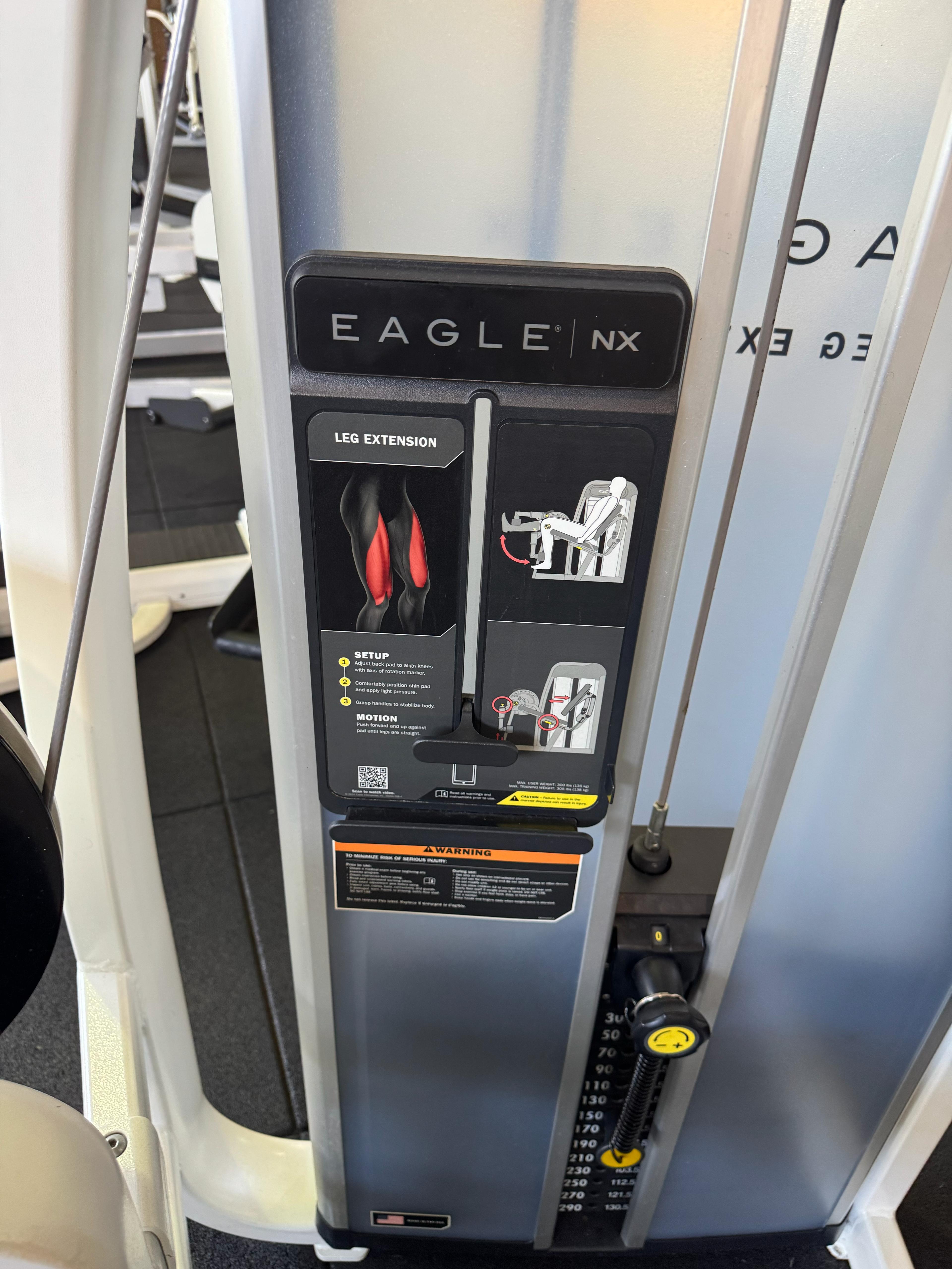 Cybex - Eagle NX - Leg Extension