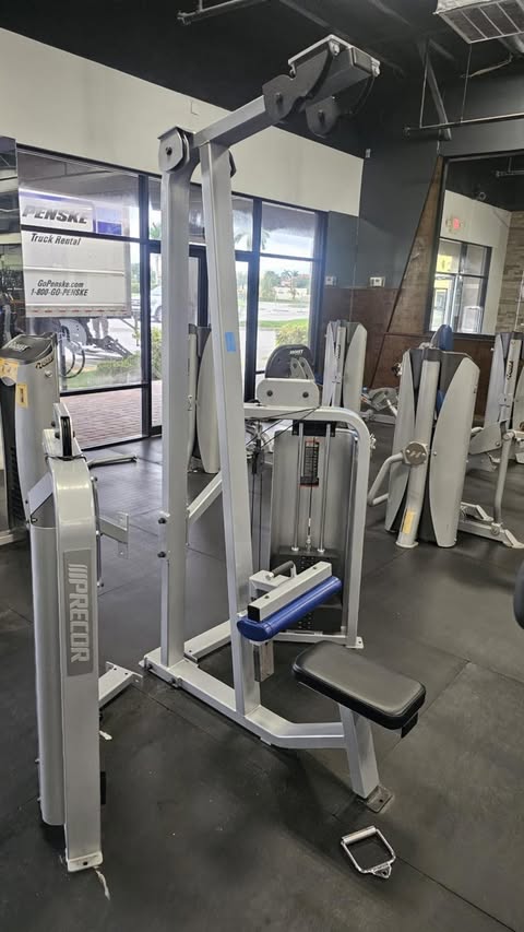 Precor Icarian Dual Stack Upper Body Circuit – 4-Piece Bundle (Silver Finish)