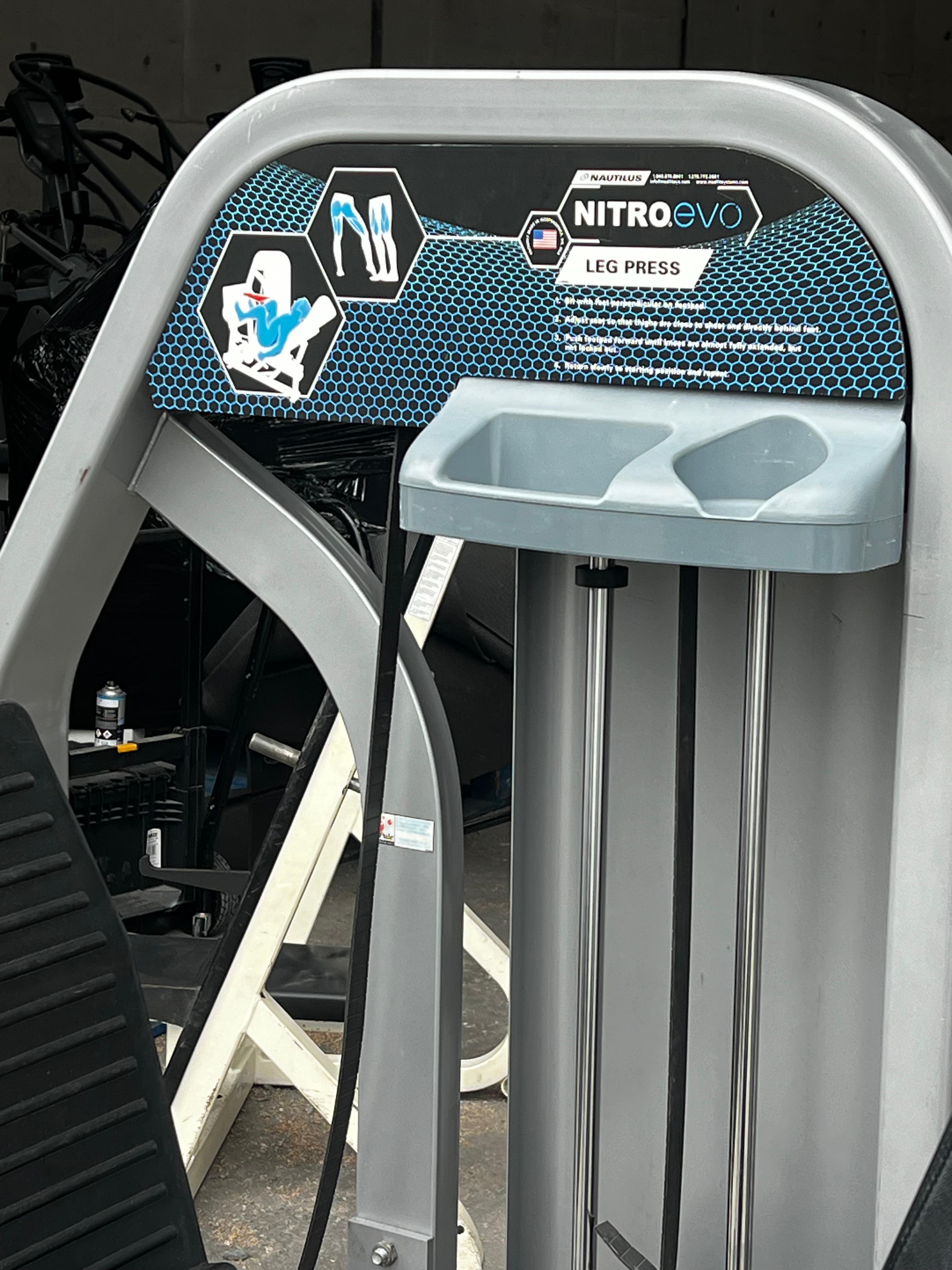 Nautilus Nitro Leg Press Selectorized Commercial