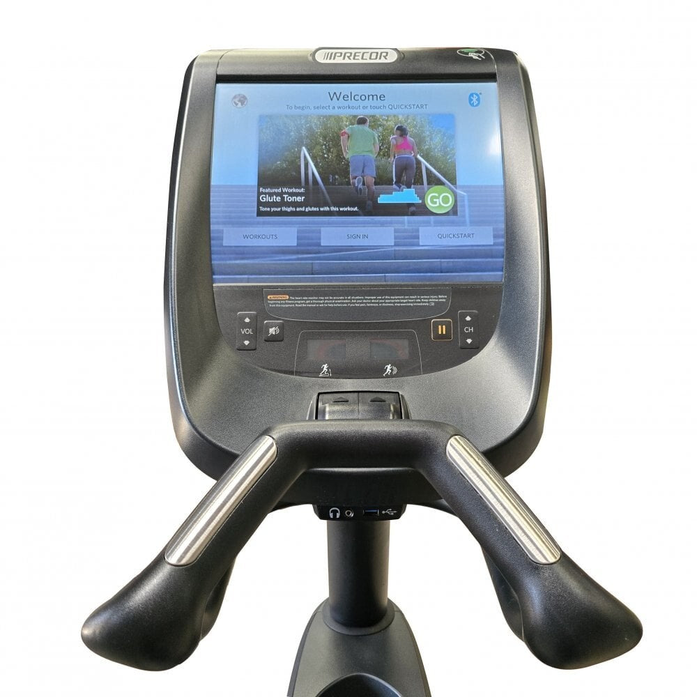 Precor EFX 885 Crossramp Cross Trainer with Monitor