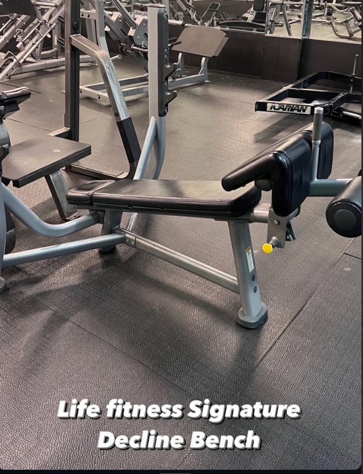 Life Fitness Decline Bench Signature Series Olympic
