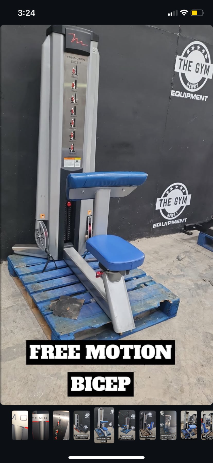 Freemotion Bicep Curl