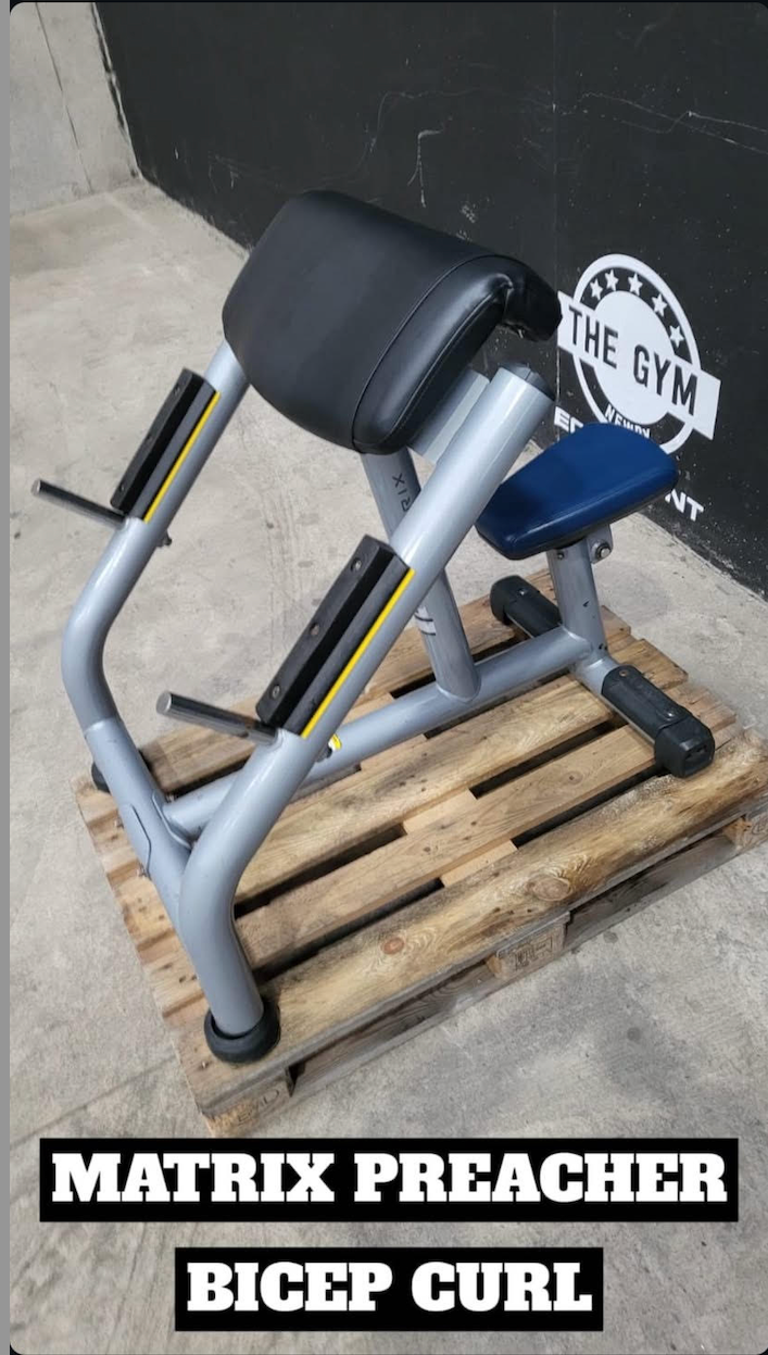 Matrix Preacher Bench