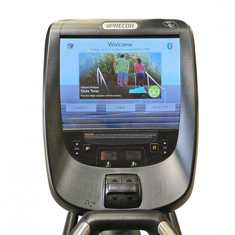 Precor EFX 885 Crossramp Cross Trainer with Monitor
